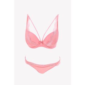 Pierre Cardin Kadın Soft Push Up Ekru 85B Sütyen Takımı