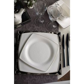 Pierre Cardin Kerry 12 Kişilik 60 Parça Bone China Beyaz Yemek Takımı