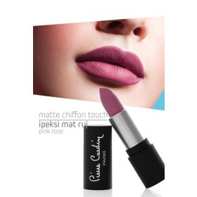 Pierre Cardin Matte Chiffon Touch Lipstick Pink Rose 174 Ruj