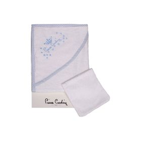 Pierre Cardin Mavi Kundak Banyo Havlusu
