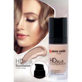 Pierre Cardin Medium Beige - 30 ml Hd Blur Pürüzsüz Görünüm Veren Mat Fondöten