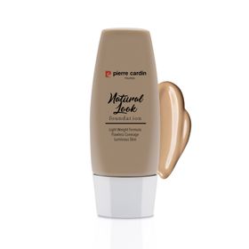 Pierre Cardin Medium Beige Natural Look Doğal Görünüm Veren Fondöten