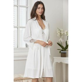 Pierre Cardin P5040 Royal Kadın Saten Gecelik Sabahlık