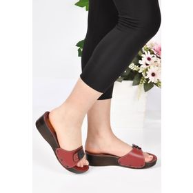 Pierre Cardin PC-3229 Krem Ortopedik Kadın Terlik