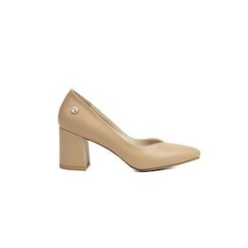 Pierre Cardin PC-50177 3066 Krem Kadın Topuklu Ayakkabı