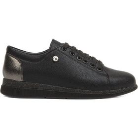 Pierre Cardin PC-51935-3441 Siyah Parlak Kadın Günlük Ayakkabı