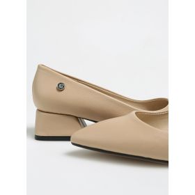 Pierre Cardin PC-52009 Bej Kadın Topuklu Ayakkabı