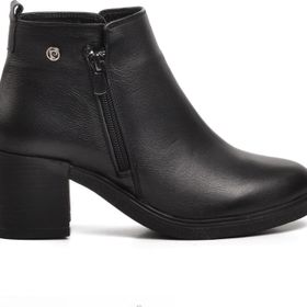 Pierre Cardin PC-52025 Siyah Hakiki Deri Kadın Bot