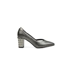 Pierre Cardin PC-52229-3478 Platin Kırışık Kadın Topuklu Ayakkabı