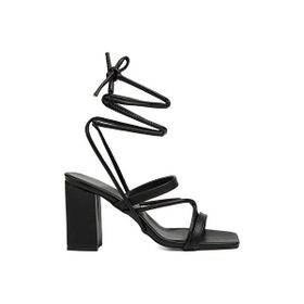 Pierre Cardin PC-52269-3959 Siyah Topuklu Kadın Sandalet