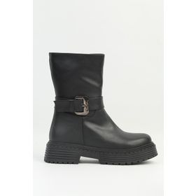Pierre Cardin PC-52430 Siyah Cilt Kadın Bot