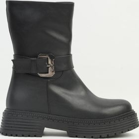 Pierre Cardin PC-52430 Siyah Cilt Kadın Bot