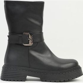 Pierre Cardin PC-52430 Siyah Cilt Kadın Bot