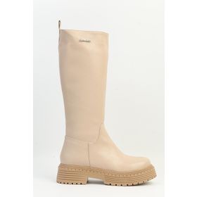 Pierre Cardin PC-52443 Bej Cilt Kadın Bot