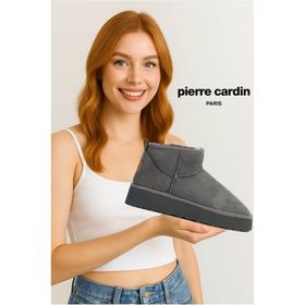 Pierre Cardin PC-52709 Füme Ultra Mini Kadın Süet Bot