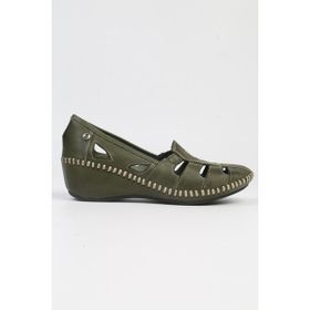 Pierre Cardin PC-53023- 3963 Yeşil Kadın Topuklu Günlük Ayakkabı