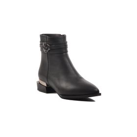 Pierre Cardin PC-54007 Siyah İçi Kürklü Kadın Bot