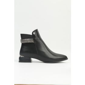 Pierre Cardin PC-54016 Siyah Cilt Kadın Bot
