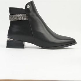 Pierre Cardin PC-54016 Siyah Cilt Kadın Bot
