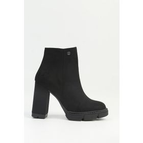 Pierre Cardin PC-54139 Siyah Süet Platform Topuklu Kadın Bot