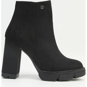 Pierre Cardin PC-54139 Siyah Süet Platform Topuklu Kadın Bot