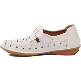 Pierre Cardin PC-54559 Z Beyaz Hakiki Deri Kadın Günlük Ayakkabı