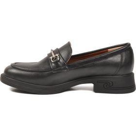 Pierre Cardin PC-55257 Z Siyah Cilt Kadın Günlük Ayakkabı