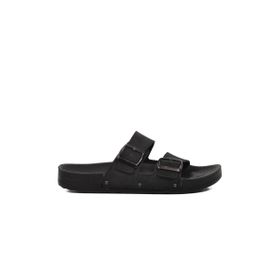 Pierre Cardin PC-7241 Siyah Nubuk Erkek Terlik