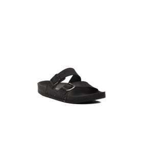 Pierre Cardin PC-7241 Siyah Nubuk Erkek Terlik
