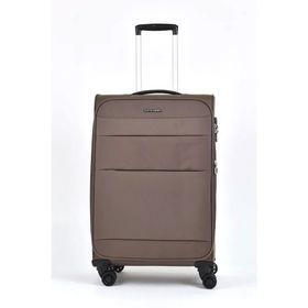 Pierre Cardin PC4200 Kahverengi Ultra Light Hafif Lüx Kumaş 3'lü Valiz Seti