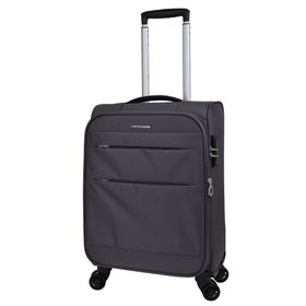 Pierre Cardin PC4200 Ultra Light Hafif Lüx Kumaş Kabin Boy Gri Valiz