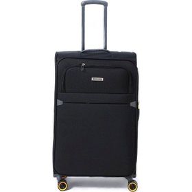 Pierre Cardin PC6000-01 Ultra Light Siyah Unisex Büyük Boy Valiz