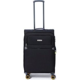 Pierre Cardin PC6000-02 Ultra Light Siyah Unisex Orta Boy Valiz