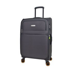 Pierre Cardin PC6000 Ultra Light Hafif Lüx Kumaş Büyük Boy Gri Valiz