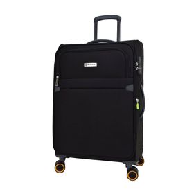 Pierre Cardin PC6000 Ultra Light Hafif Lüx Kumaş Büyük Boy Siyah Valiz
