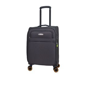 Pierre Cardin PC6000 Ultra Light Hafif Lüx Kumaş Kabin Boy Gri Valiz