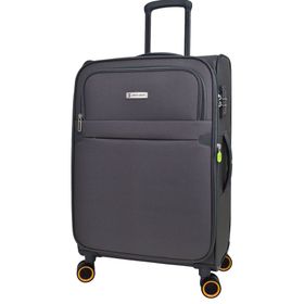 Pierre Cardin PC6000 Ultra Light Hafif Lüx Kumaş Orta Boy Gri Valiz