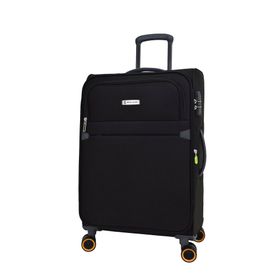 Pierre Cardin PC6000 Ultra Light Hafif Lüx Kumaş Orta Boy Siyah Valiz