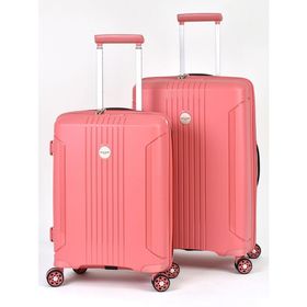 Pierre Cardin PC7060 Pudra Polipropilen Kırılmaz 3'lu Seti Valiz