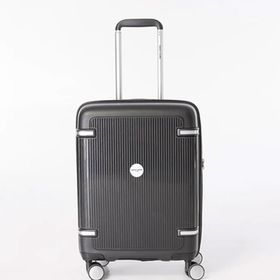 Pierre Cardin PC7070 Siyah Polipropilen Kabin Boy Kırılmaz Valiz