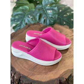 Pierre Cardin PC7172 Yüksek Taban Fuşya Kadın Terlik