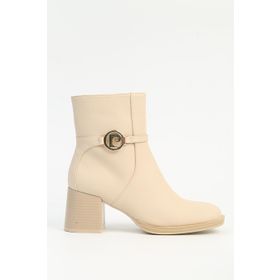 Pierre Cardin PCI-11118 Bej Topuklu Kadın Bot
