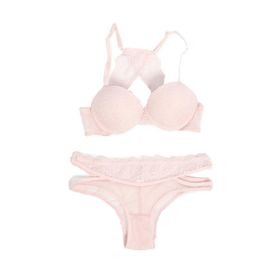 Pierre Cardin Push Up Sırt Detaylı Regular Beyaz Sütyen Takımı
