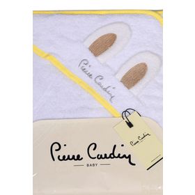 Pierre Cardin Sarı Biyeli 75x75 cm Kundak Banyo Havlusu