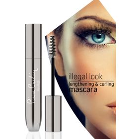 Pierre Cardin Siyah İllegal Look Kıvrım ve Extra Uzunluk Etkili Mascara