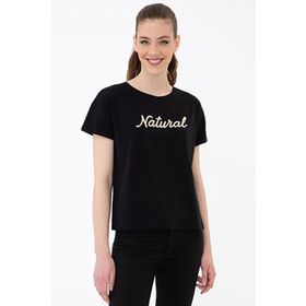 Pierre Cardin Sıyah Kadın T-Shirt