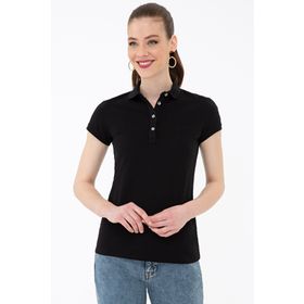 Pierre Cardin Sıyah Kadın T-Shirt