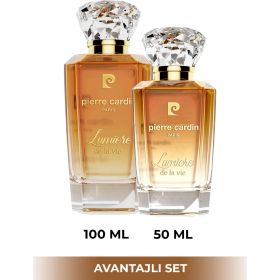 Pierre Cardin STCC021203 Lumiere De La Vie EDP 50 ve 100 ml 2'li Kadın Parfüm Seti