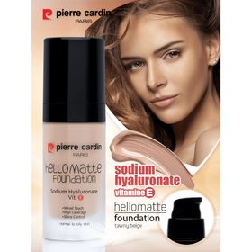 Pierre Cardin Tawny Beige - 30 ml Hellomatte Foundation