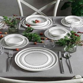 Pierre Cardin Timeless 24 Parça 6 Kişilik Günlük Yemek Takımı